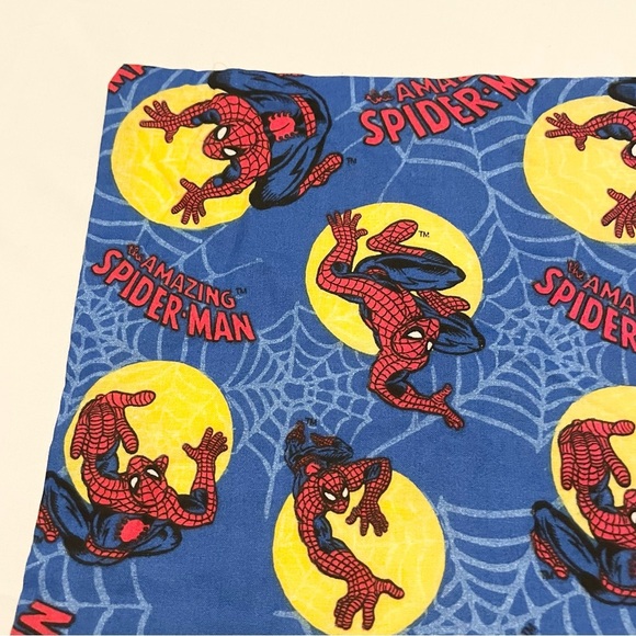 Marvel The Amazing Spider Man Pillowcase Homemade 16.5” x 14” Pillow Case - Picture 3 of 13